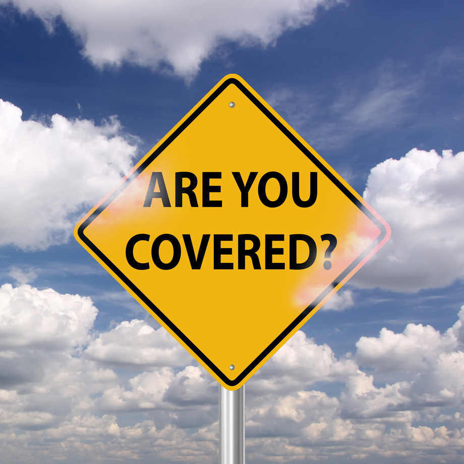 Are you covered risk insurance warning sign